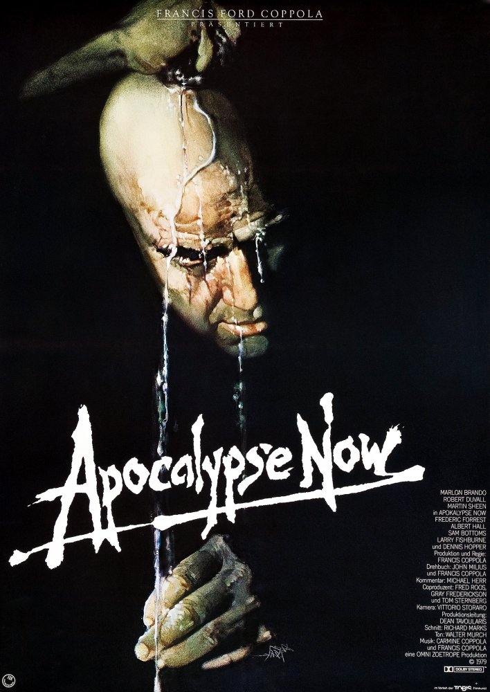 Amazon.com: Posterazzi Apocalypse Now Marlon Brando On German Art